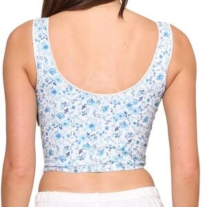 Gab & Kate Floral Corset Top